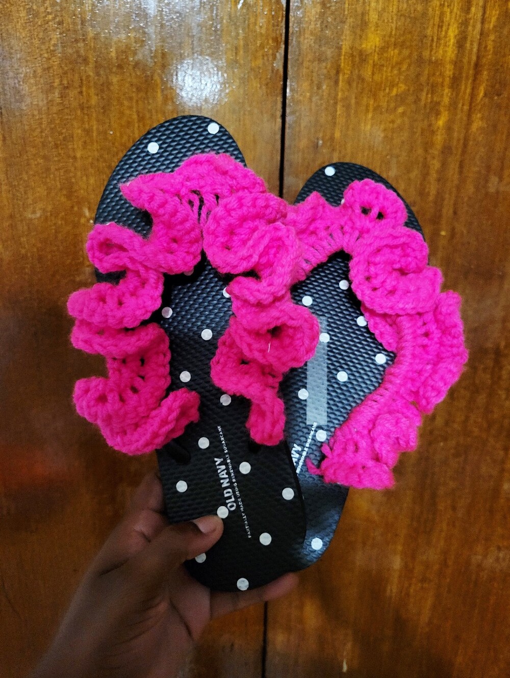 Handmade Crochet Flip Flops